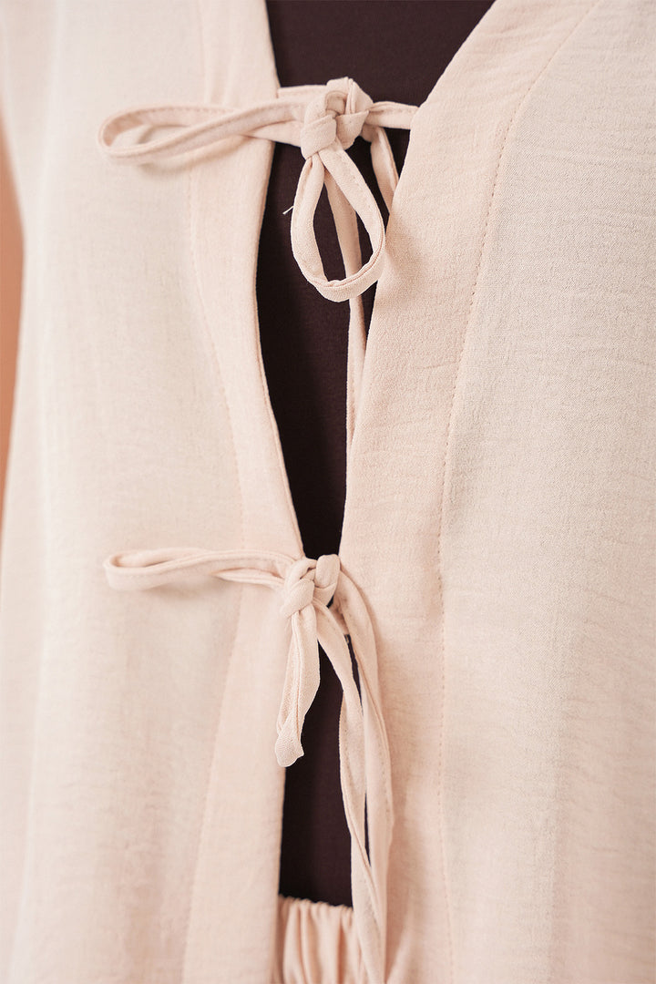 Bigdart Ensemble Jupe Kimono Ayrobin Femme 8047 - Crème