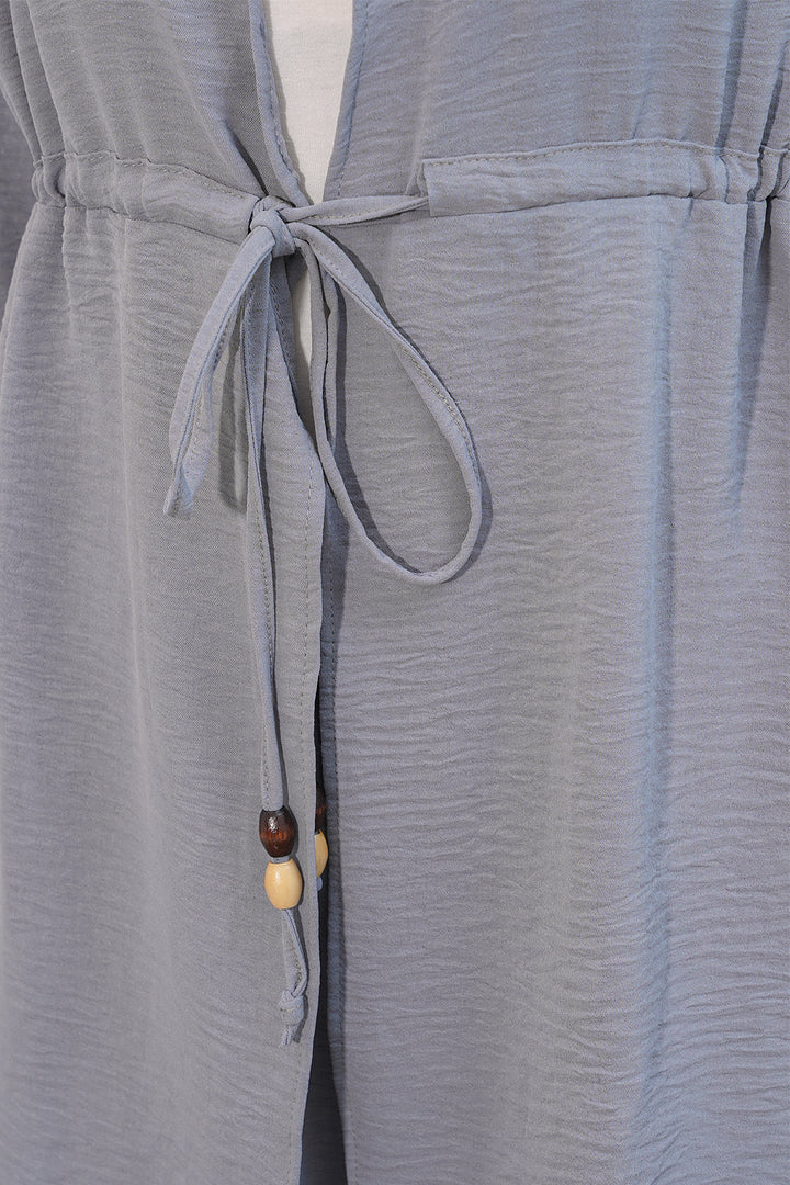 Bigdart Ensemble de 2 pantalons kimono Ayrobin pour femme 30101 - Gris