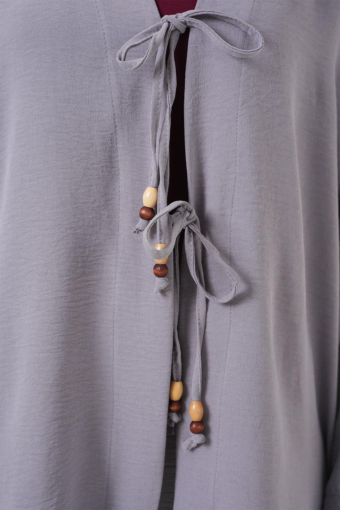 Bigdart Ensemble à deux pièces en Ayrobin kimono pour femme 6739 - Gris