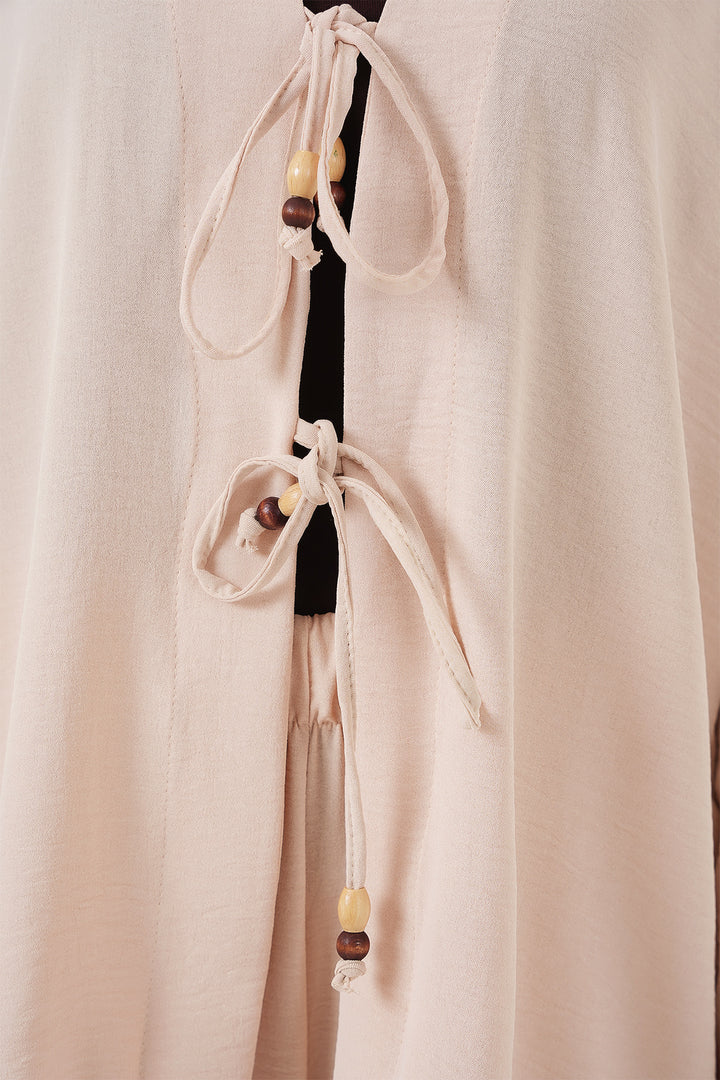 Bigdart Ensemble à deux pièces en Ayrobin kimono pour femme 6739 - Crème