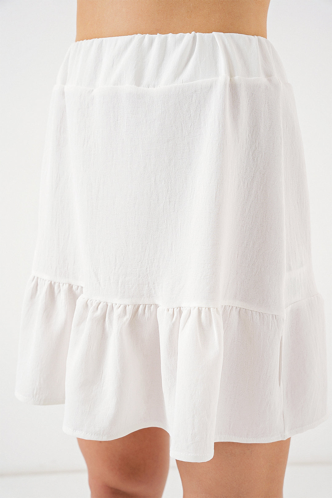 Bigdart Jupe Mini Ayrobin Femme 8054 - Blanc
