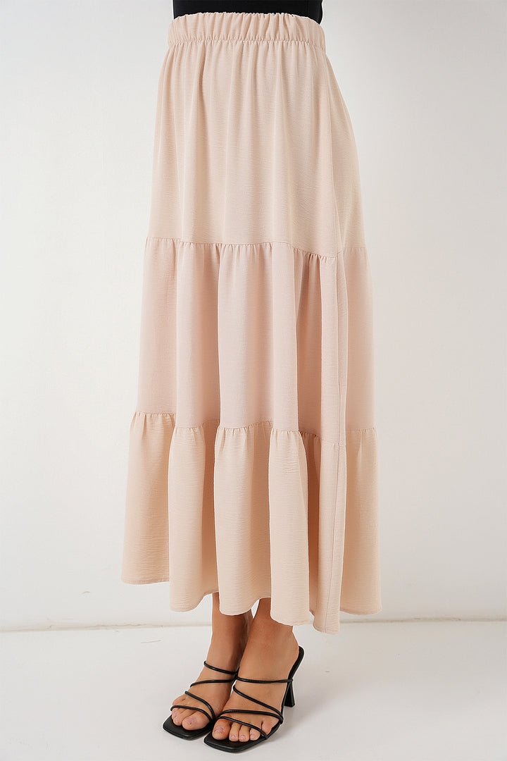 Bigdart Jupe Longue Ayrobin Femme 8048 - Beige