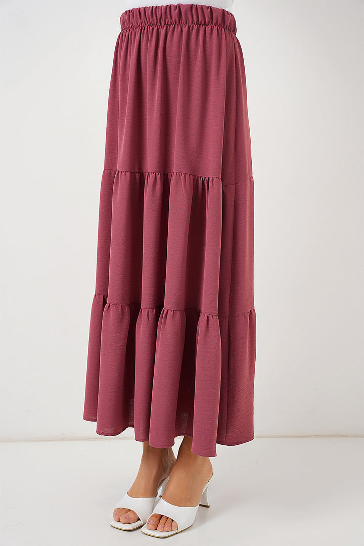 Bigdart Jupe Longue Ayrobin Femme 8048 - Rose Poudré