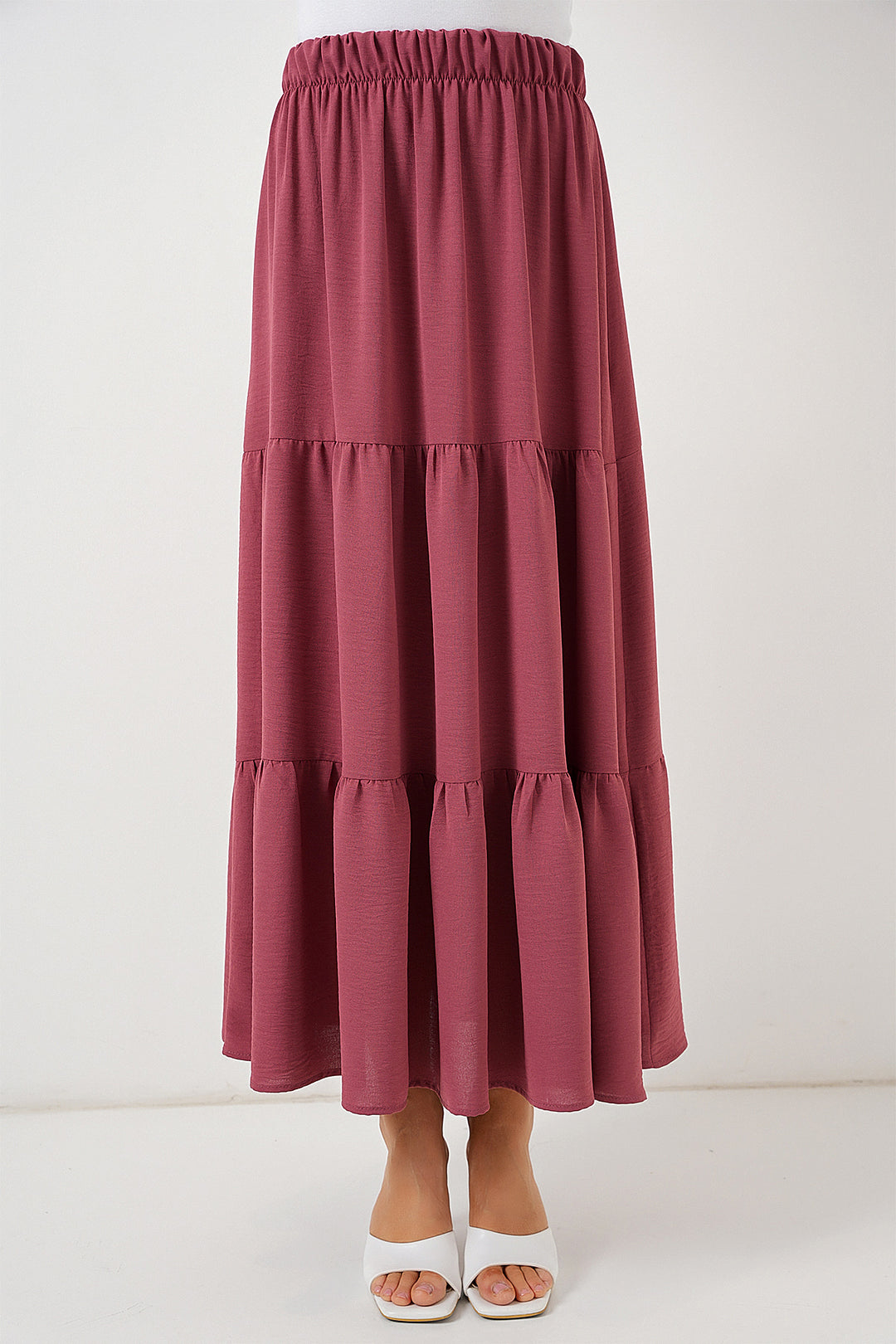 Bigdart Jupe Longue Ayrobin Femme 8048 - Rose Poudré