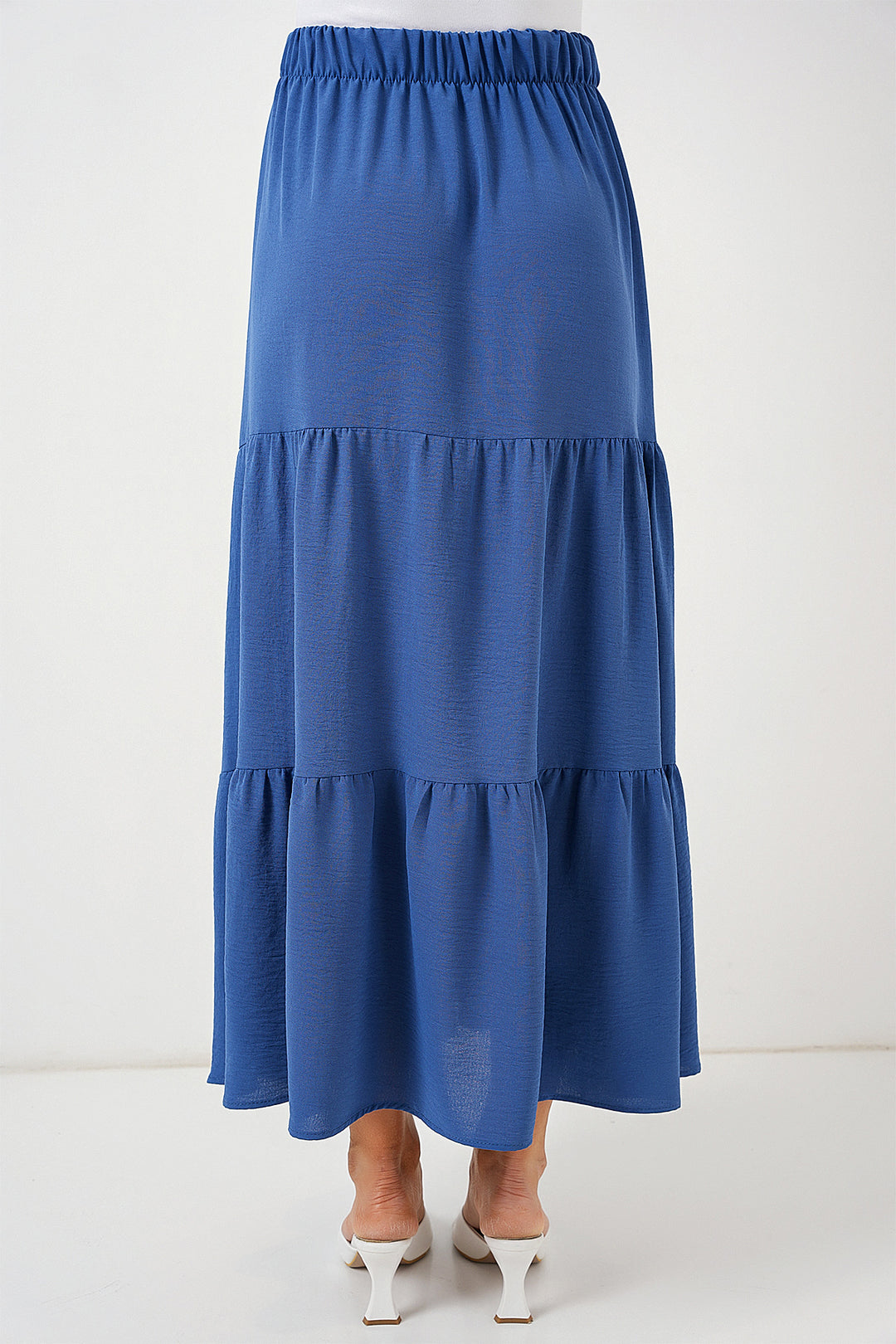 Bigdart Jupe longue en Ayrobin pour femme 8048 - Indigo