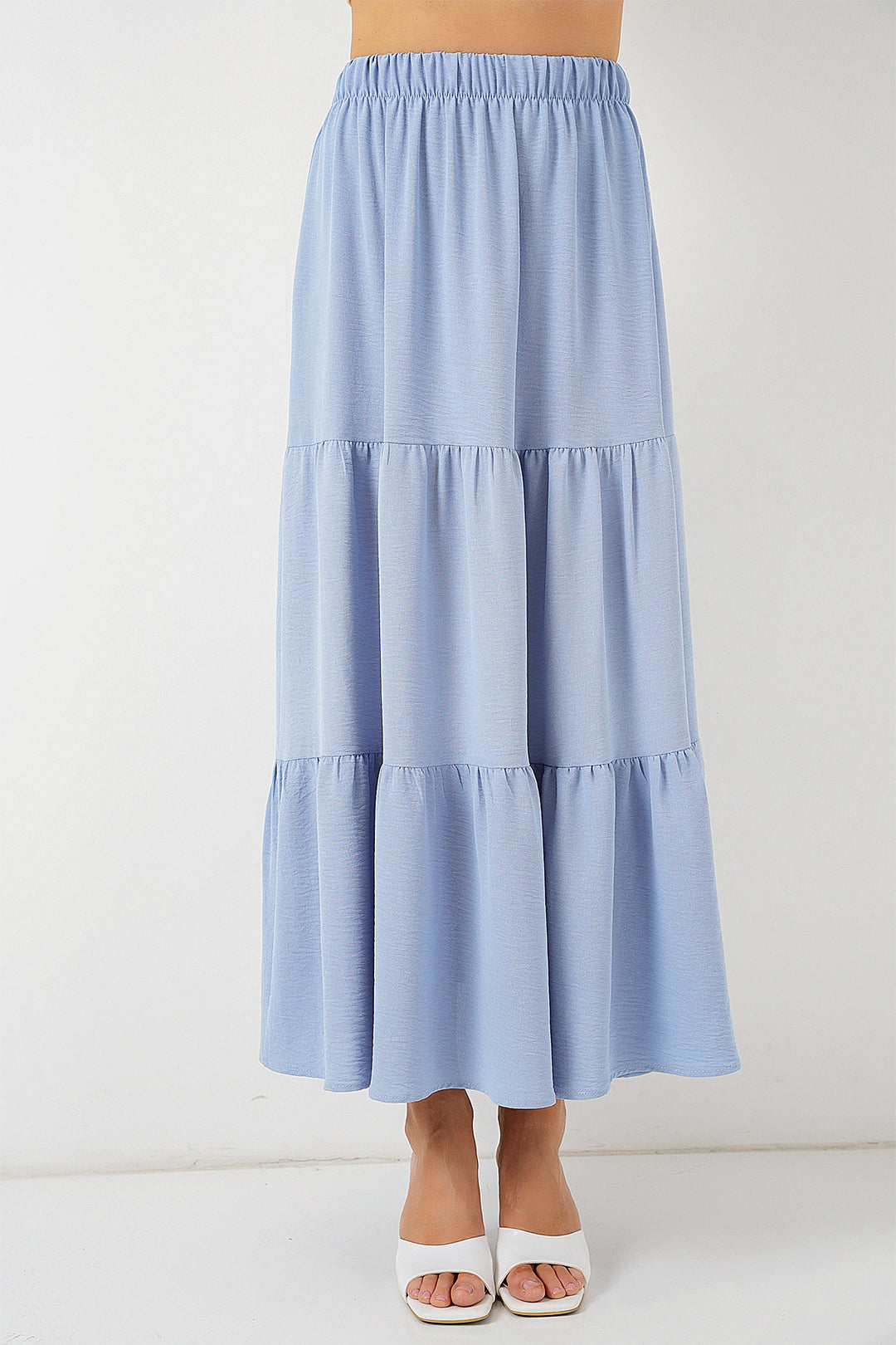 Bigdart Jupe Longue Ayrobin Femme 8048 - Bleu