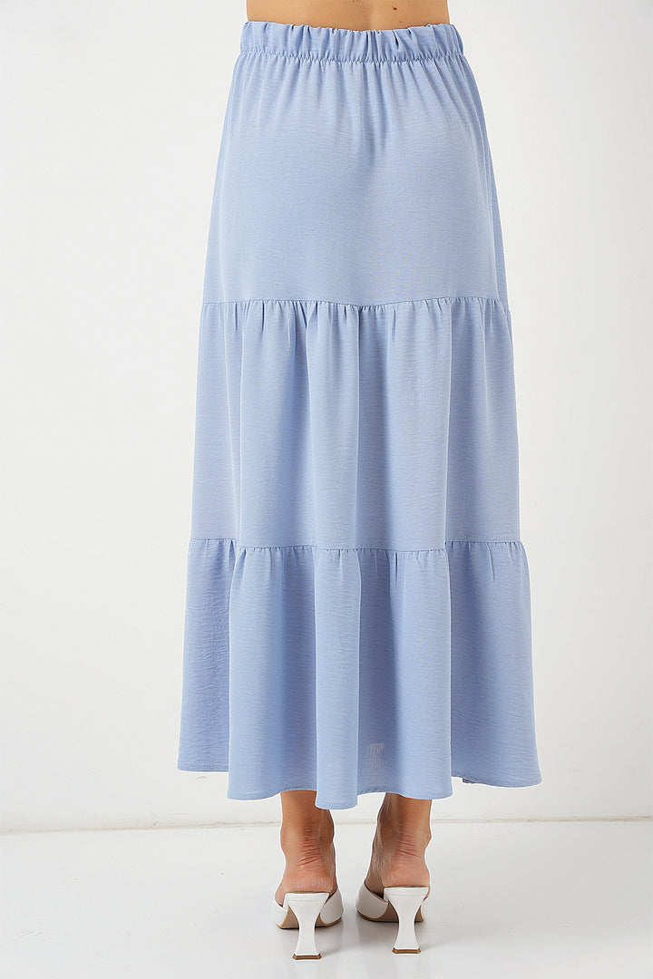 Bigdart Jupe Longue Ayrobin Femme 8048 - Bleu