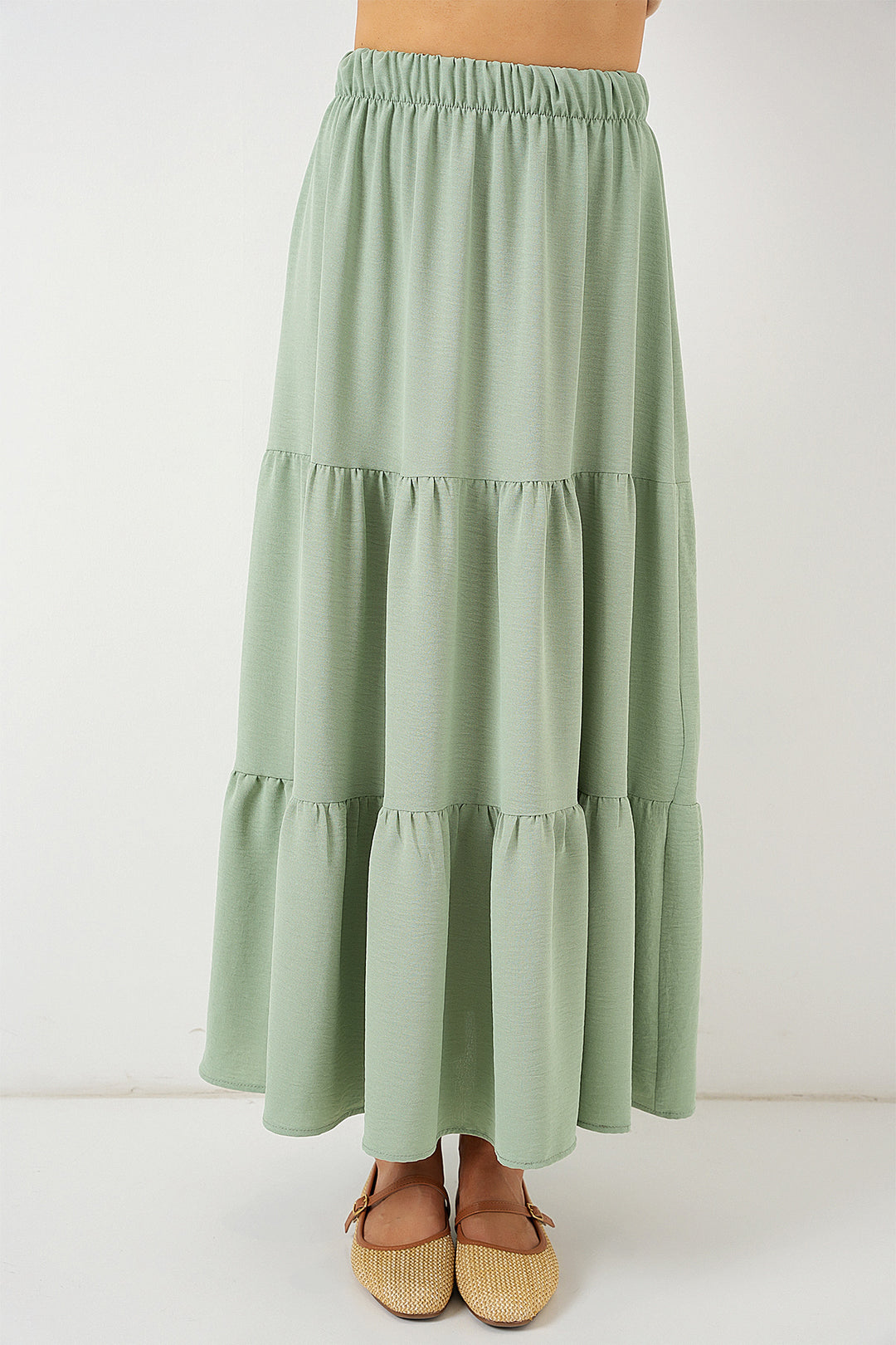Bigdart Jupe Longue Ayrobin Femme 8048 - Menthe