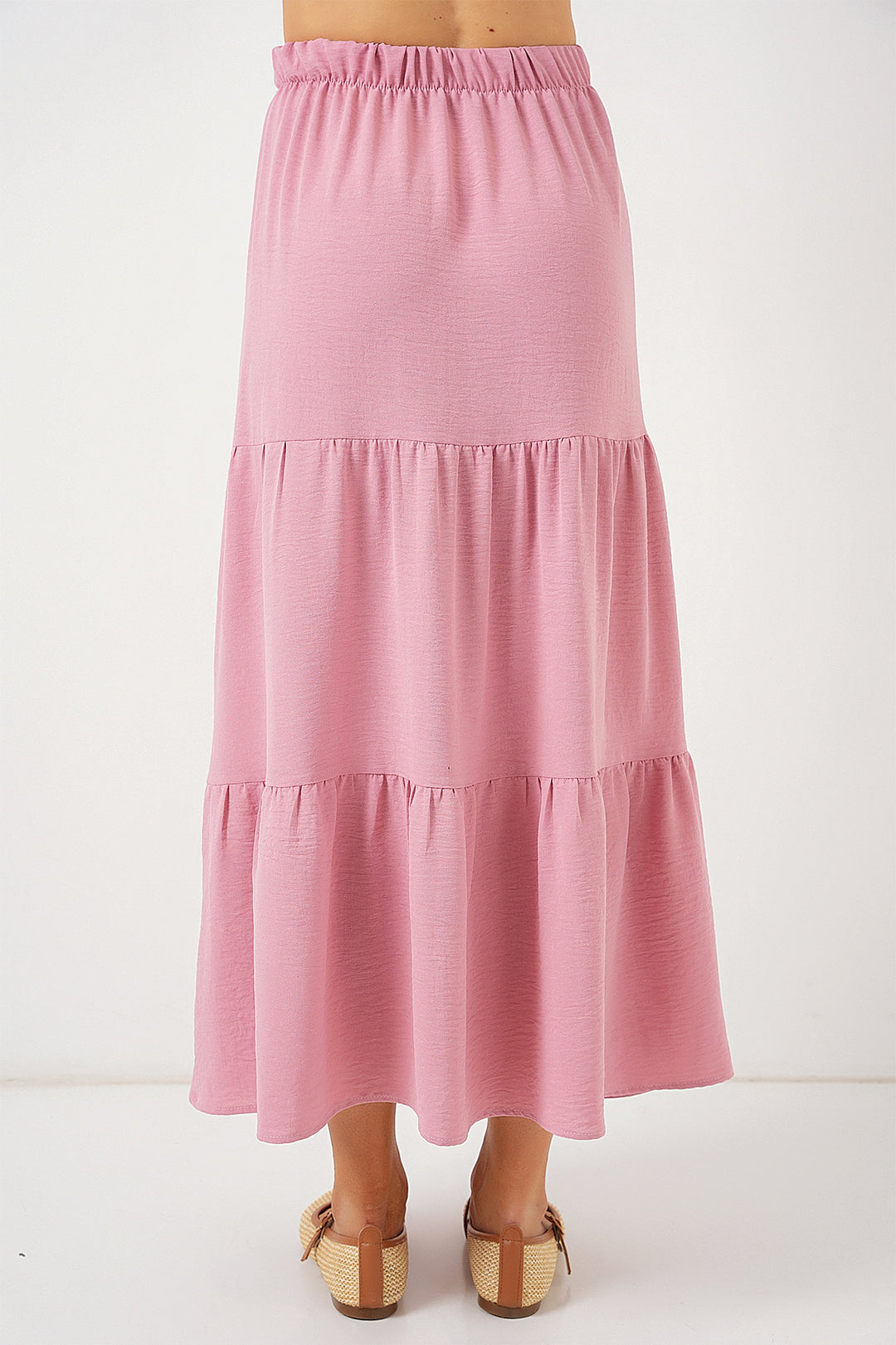 Bigdart Jupe Longue Ayrobin Femme 8048 - Poudré