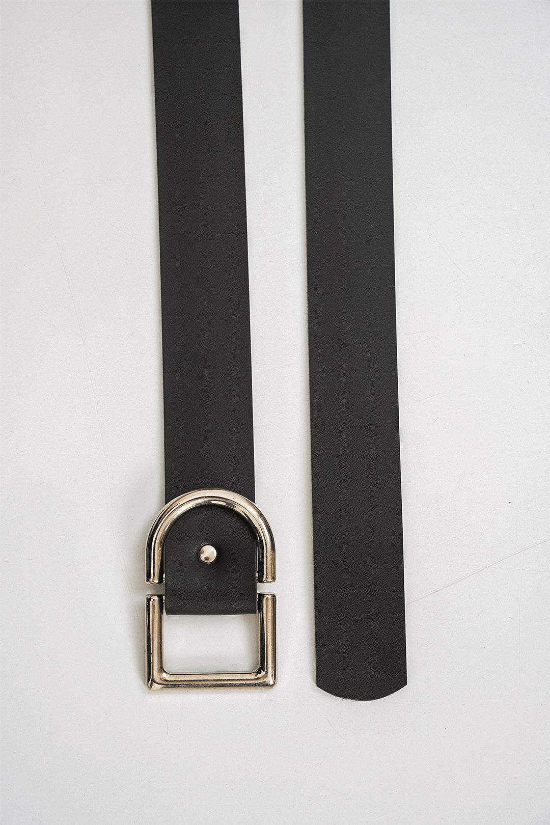 Bigdart Ceinture à grande boucle pour femme 031 - Noir