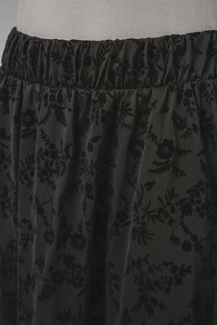 Bigdart Jupe Femme à Motifs Doublée 8075 - Noir