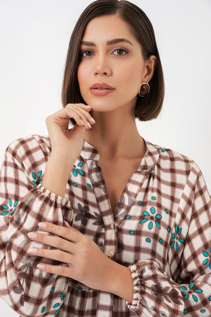 Bigdart Robe longue à motifs pour femme 2585 - A.Taba