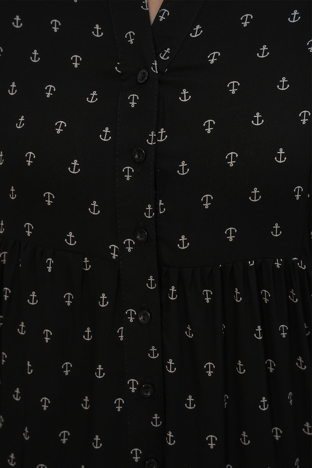 Bigdart Robe longue modeste à motifs pour femmes 2585-C. Noir