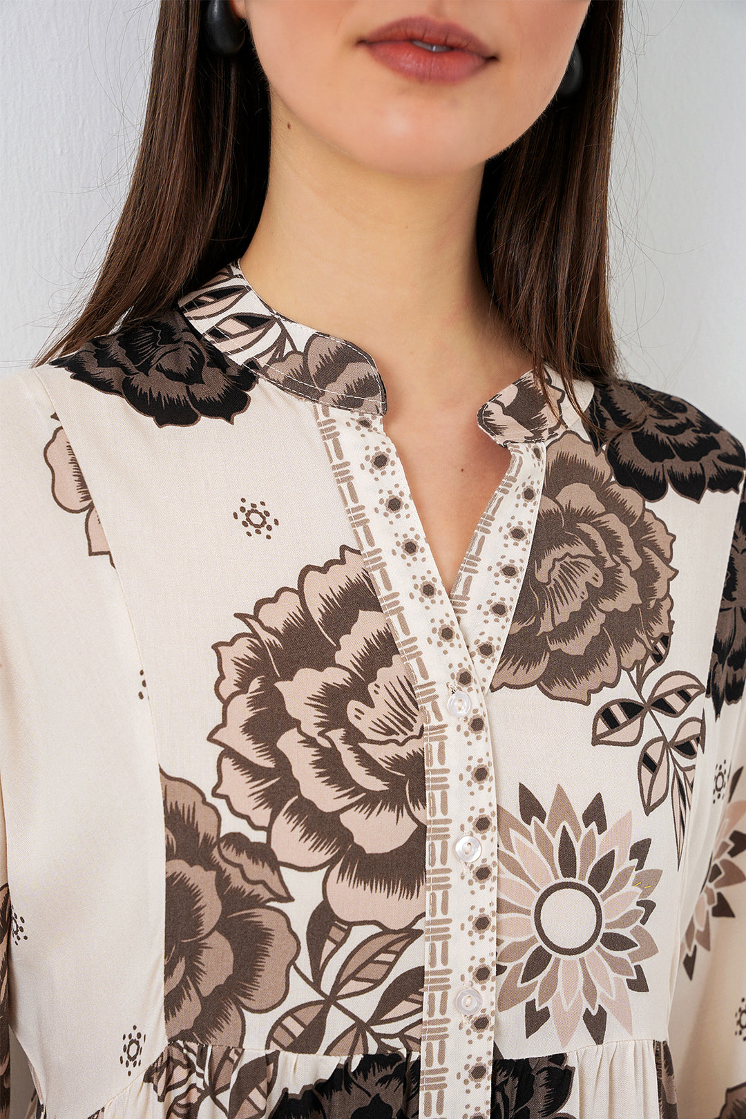 Bigdart Robe longue à motifs pour femmes 2585 - F.Bej