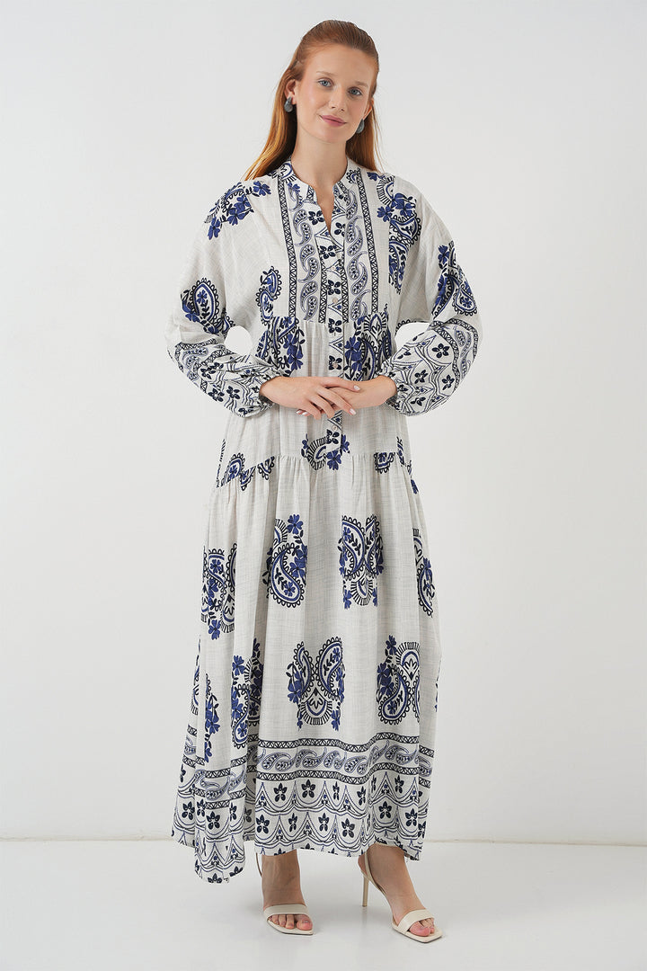 Bigdart Robe Longue Modèle Femme 2585 - Bleu marine