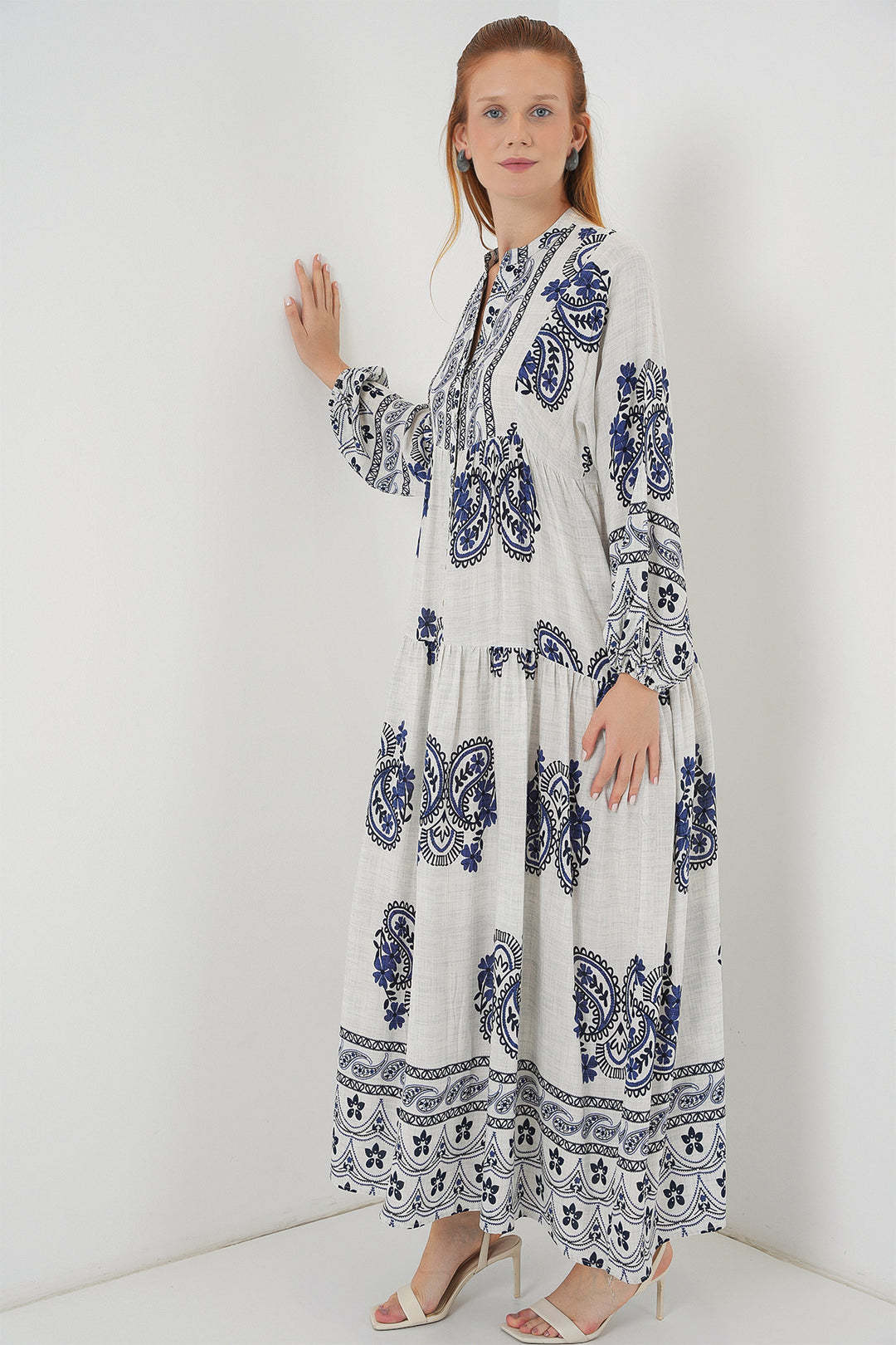Bigdart Robe Longue Modèle Femme 2585 - Bleu marine