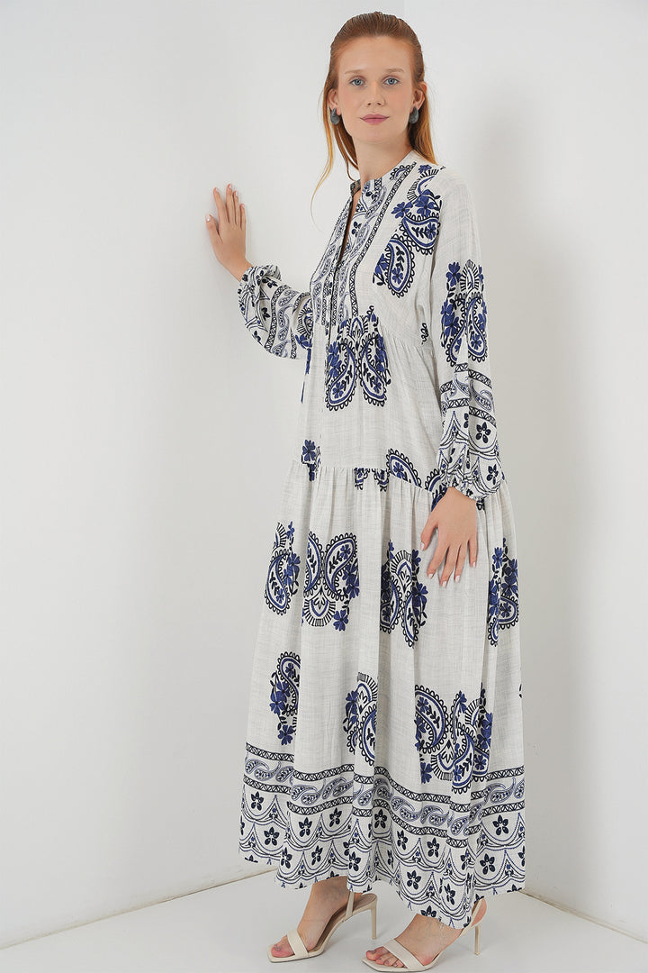 Bigdart Robe Longue Modèle Femme 2585 - Bleu marine