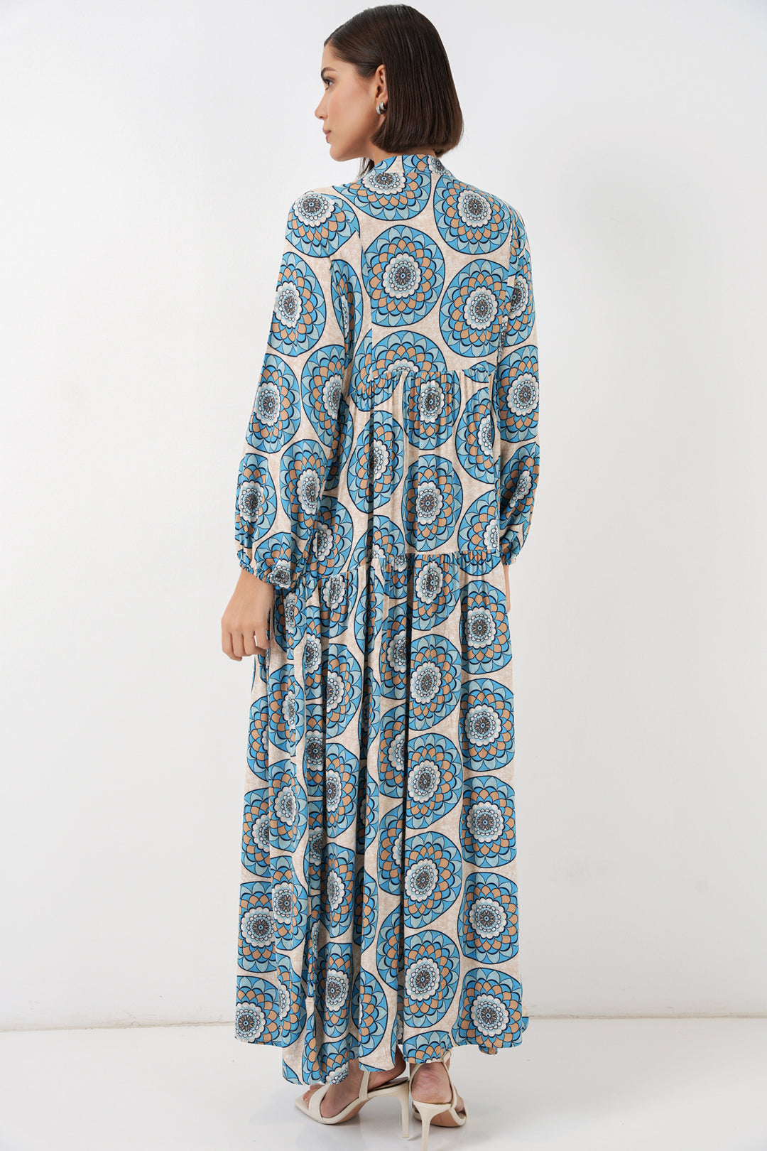 Bigdart Robe longue à motifs pour femme 2585 - F.Mint