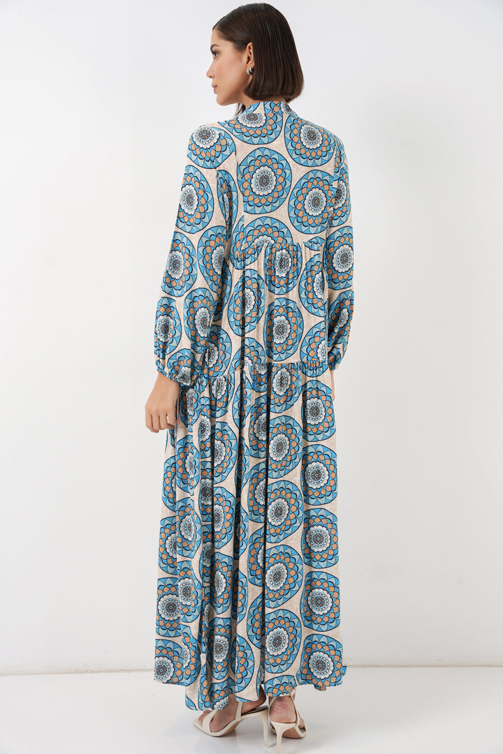 Bigdart Robe longue à motifs pour femme 2585 - F.Mint