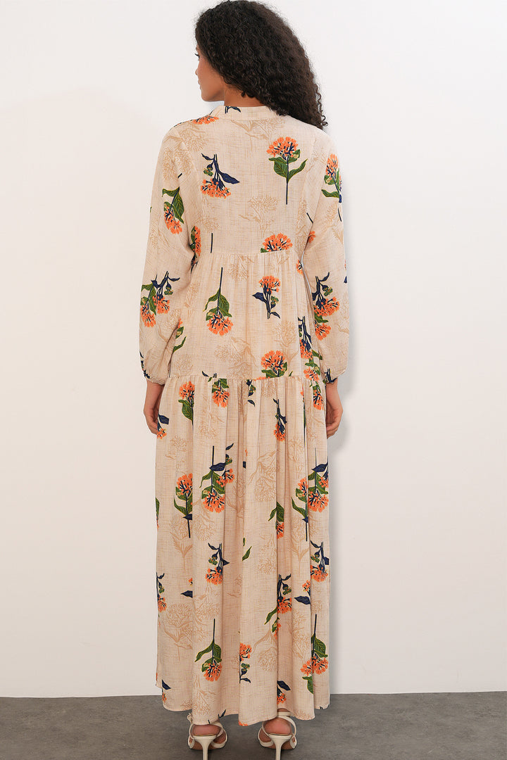Bigdart Robe longue modifiée pour femme 2585 - f. Orange