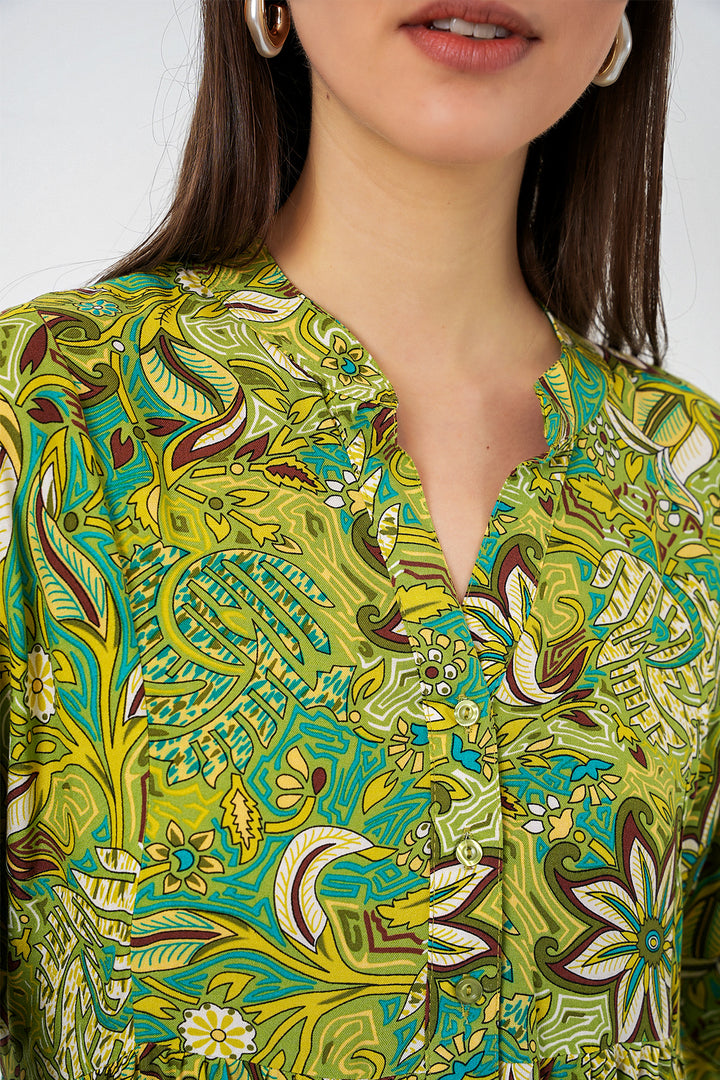 Bigdart Robe longue modifiée pour femme 2585 - Vert foncé