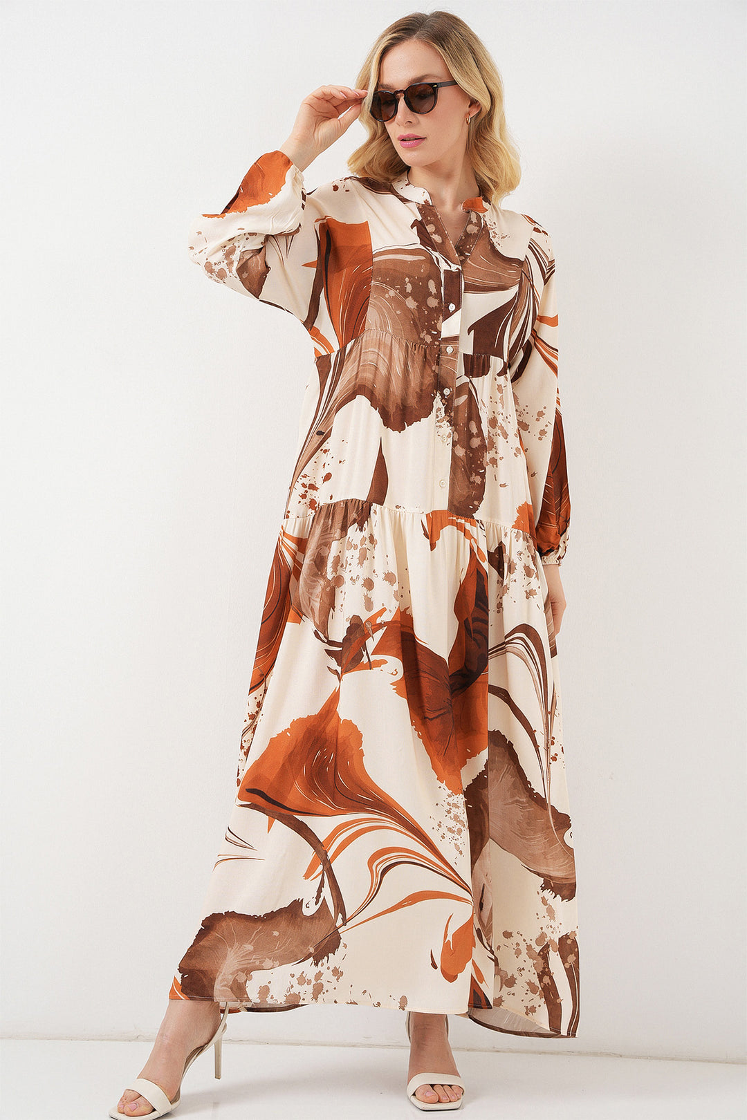 Bigdart Robe Longue Modèle Femme 2585 - Marron
