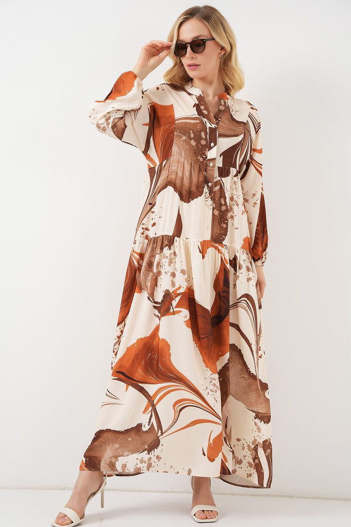 Bigdart Robe Longue Modèle Femme 2585 - Marron