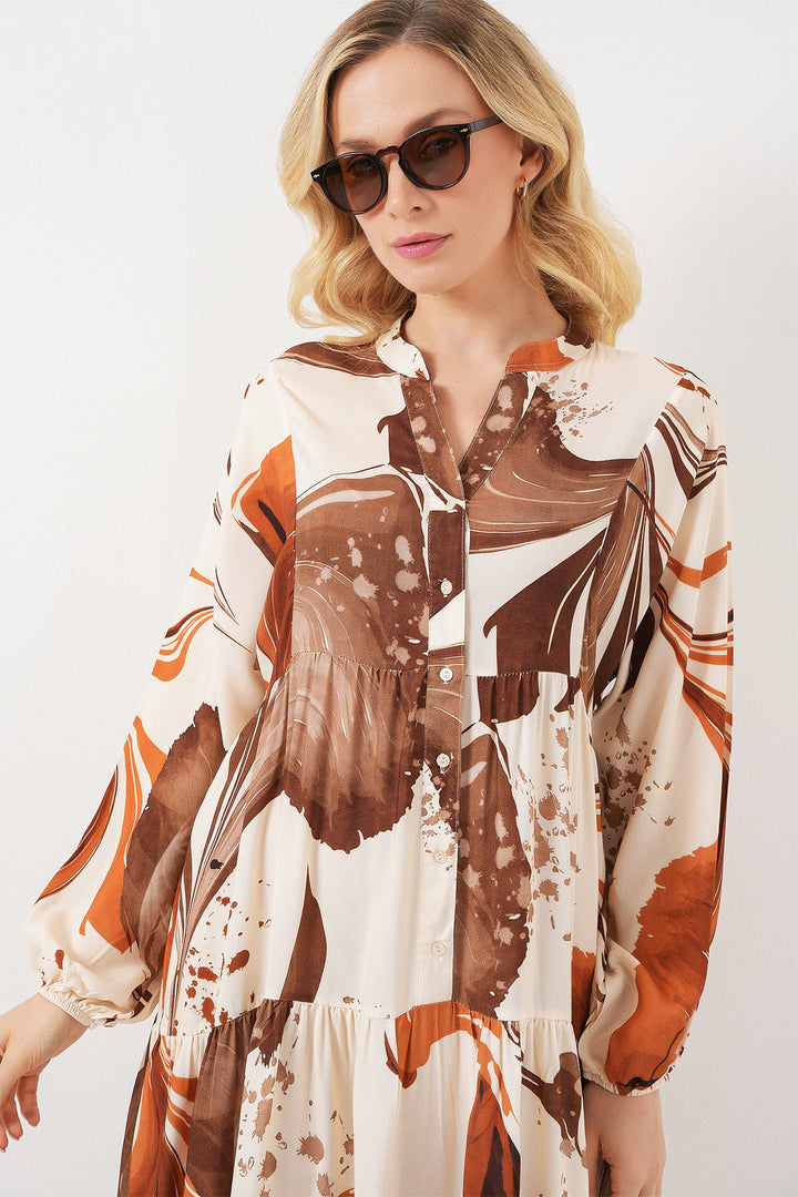 Bigdart Robe Longue Modèle Femme 2585 - Marron