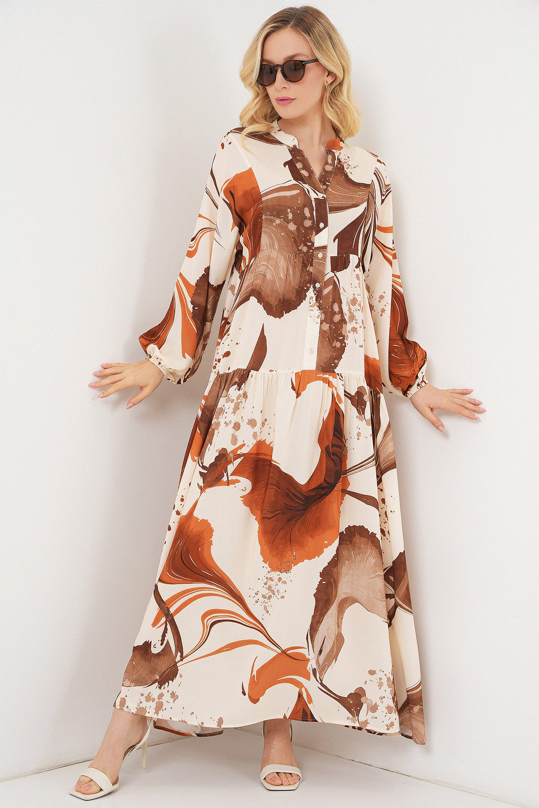 Bigdart Robe Longue Modèle Femme 2585 - Marron
