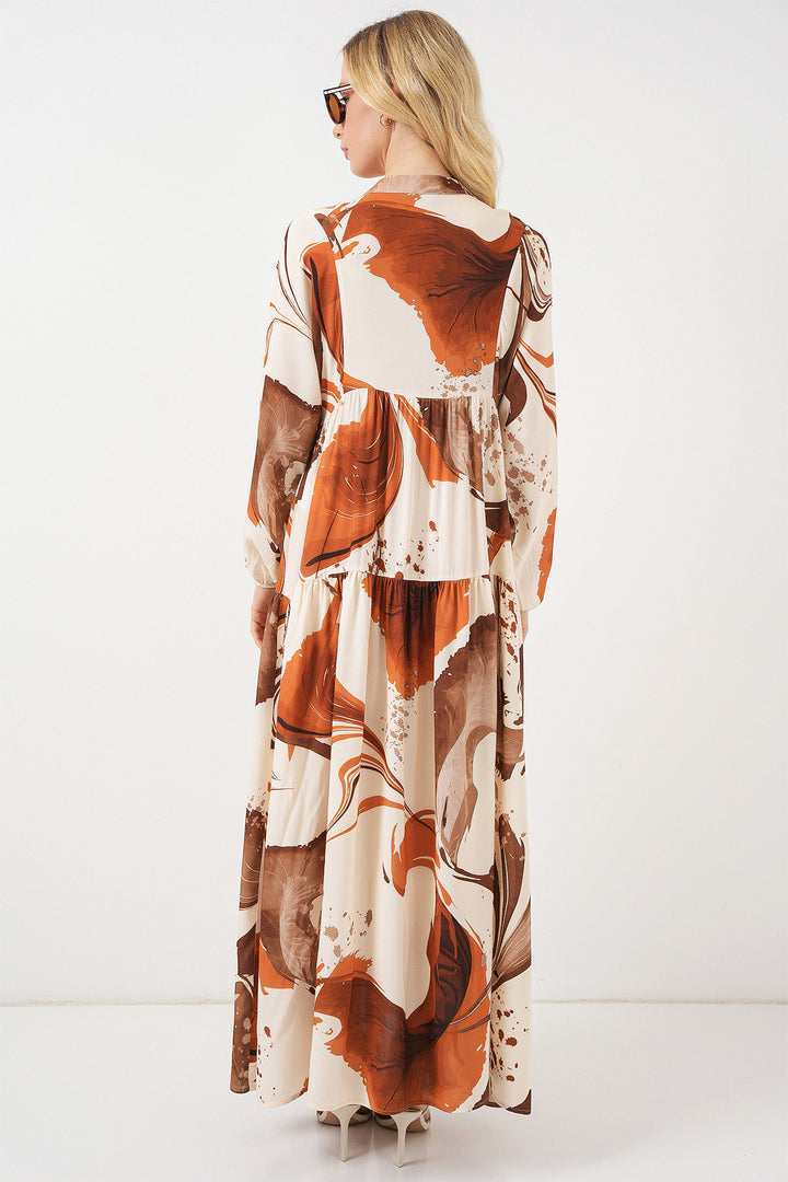 Bigdart Robe Longue Modèle Femme 2585 - Marron
