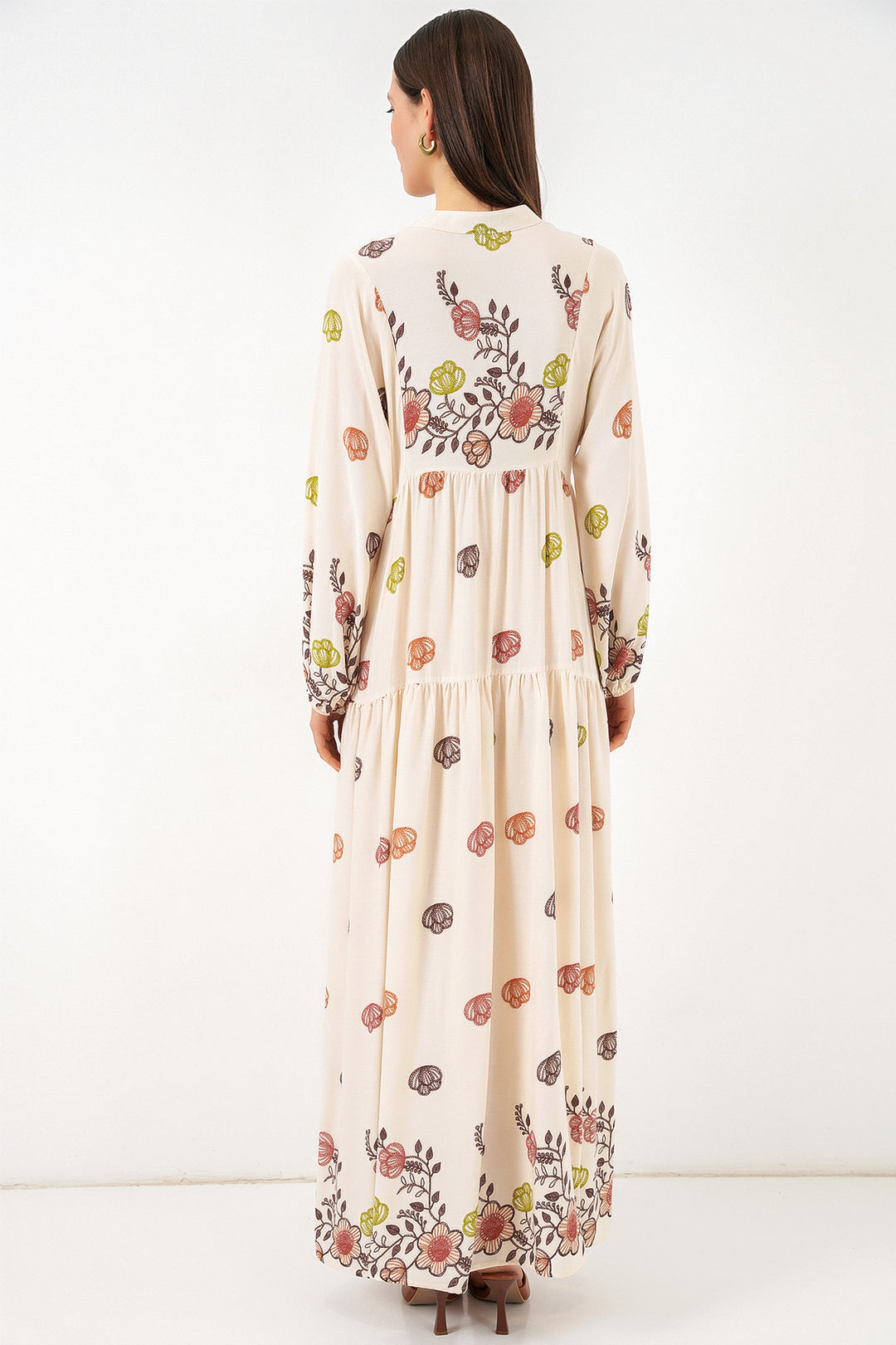 Bigdart Robe longue modifiée pour femme 2585 - Terre cuite