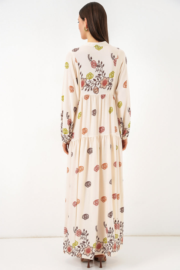 Bigdart Robe longue modifiée pour femme 2585 - Terre cuite