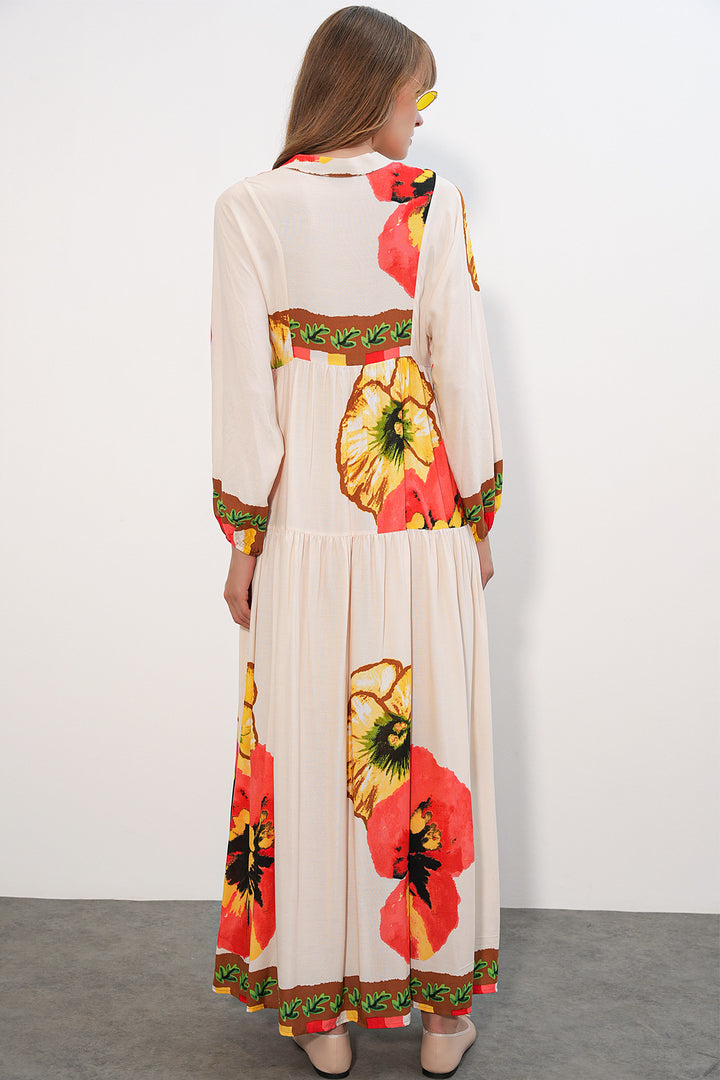 Bigdart Robe longue modeste à motifs pour femmes 2585 - Grenade