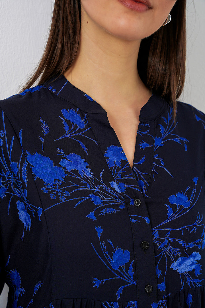 Bigdart Robe longue à motifs pour femme 2585 - Noir 9