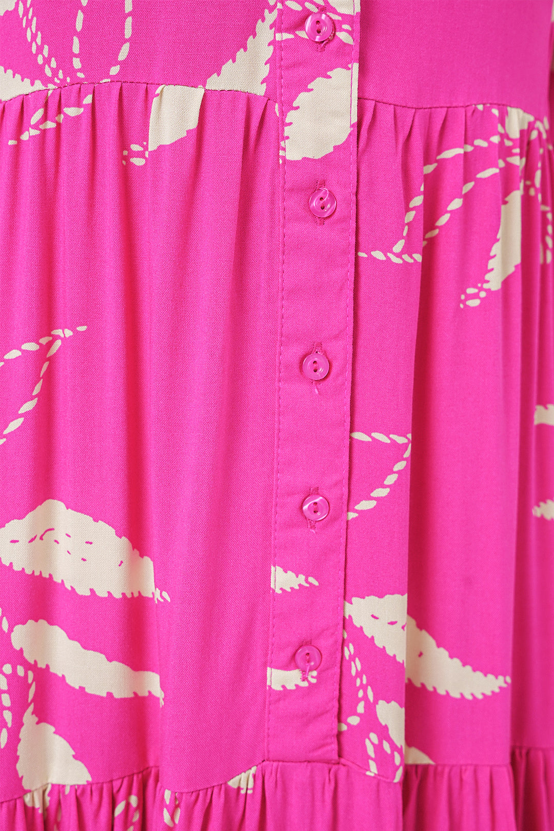 Bigdart Robe longue modestie à motifs femme 2585 - Fuchsia