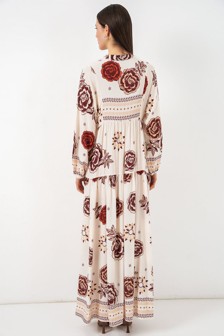 Bigdart Robe longue modifiée pour femme 2585 - Beige foncé