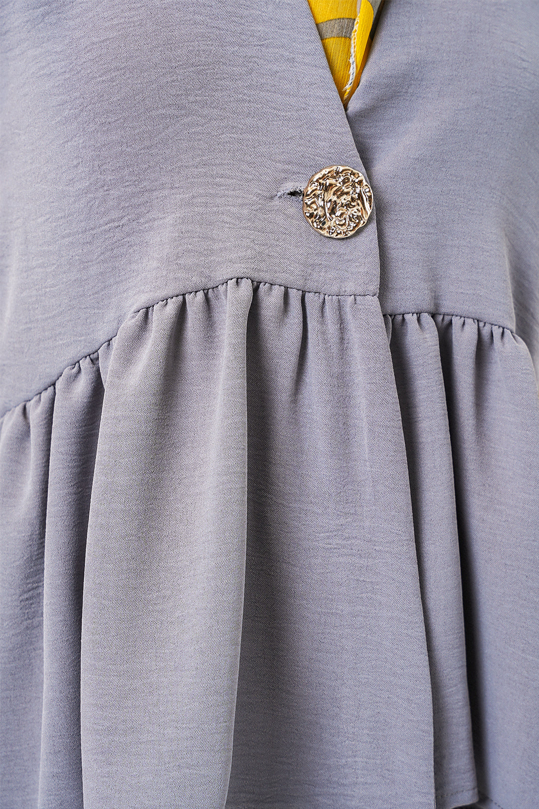 Bigdart Blouse à boutons sans manches 994 - Gris