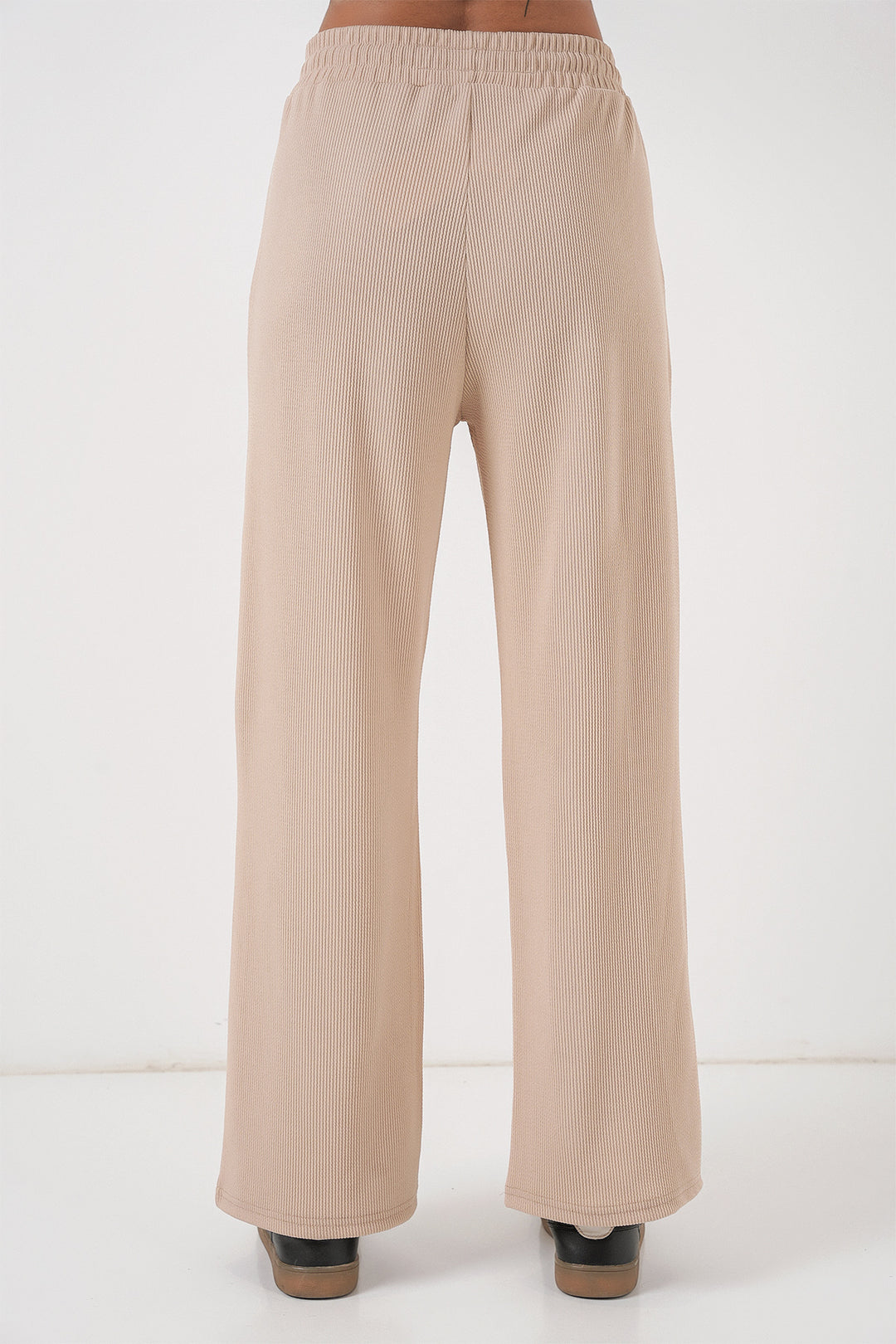 Bigdart Pantalon côtelé pour femme 30053 - Beige