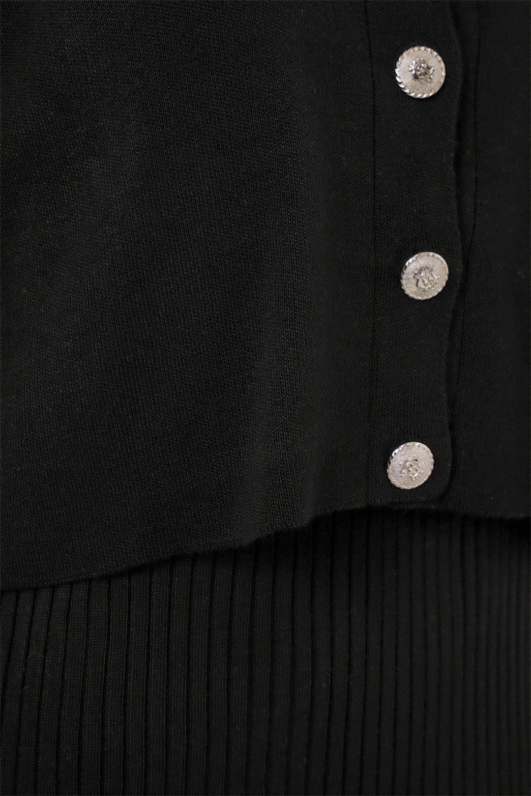 Bigdart Ensemble Tricot Robe Cardigan pour Femmes 15960 - Noir