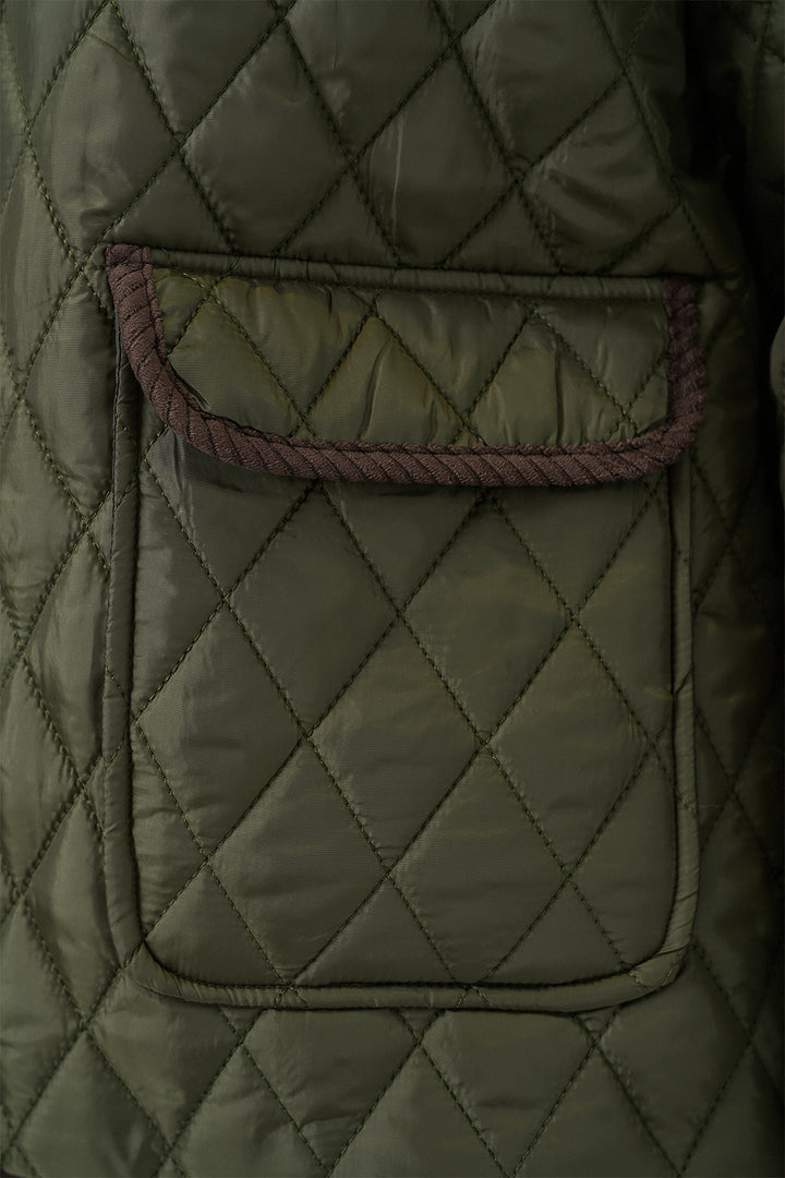 Bigdart Women's Oversized Padded Coat 5229 - Khaki