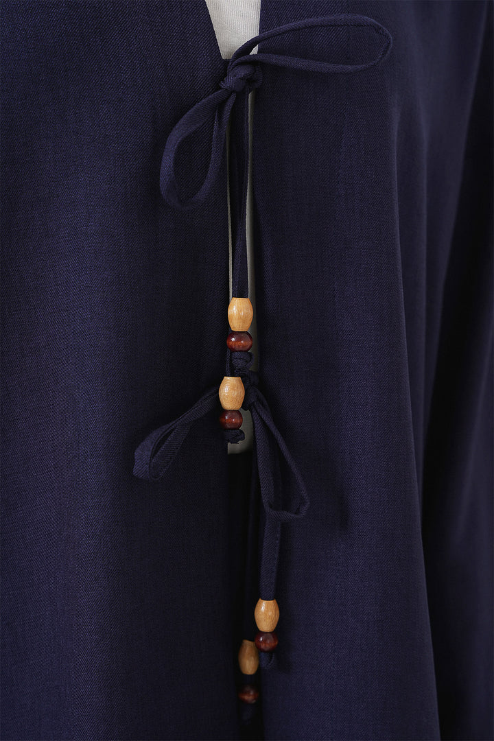 Bigdart Ensemble Kimono en Lin pour Femme 6727 - Bleu marine