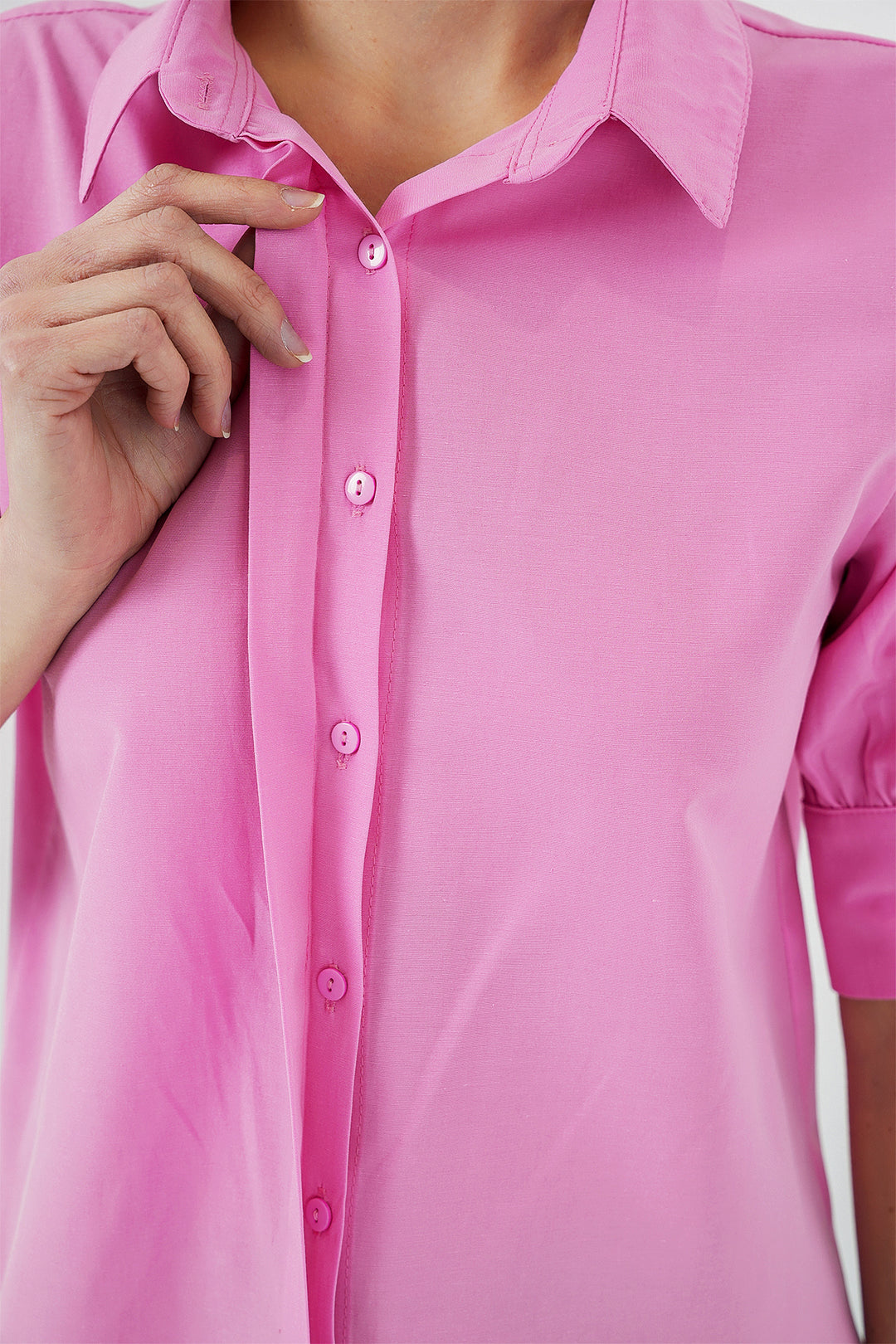 Bigdart Chemise à manches courtes pour femme 20312 - Rose