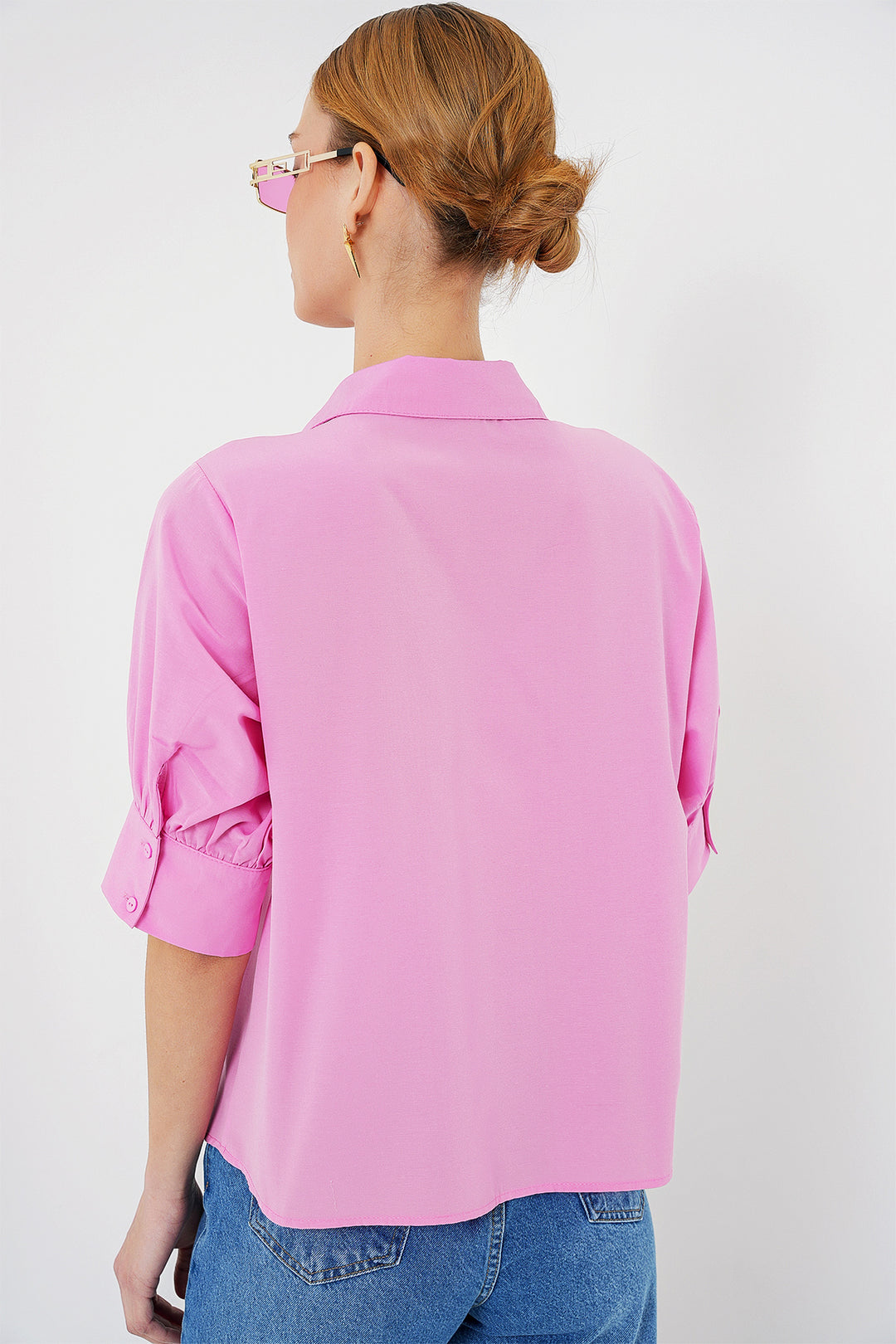 Bigdart Chemise à manches courtes pour femme 20312 - Rose