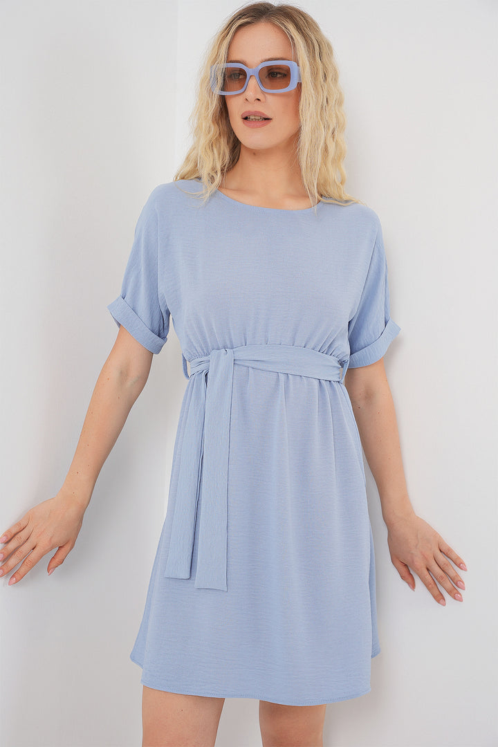 Bigdart Robe Ayrobin Femme à Manches Courtes 2572 - Bleu