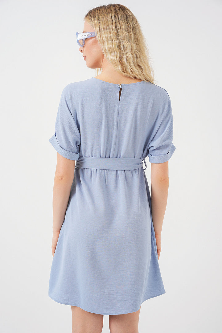 Bigdart Robe Ayrobin Femme à Manches Courtes 2572 - Bleu