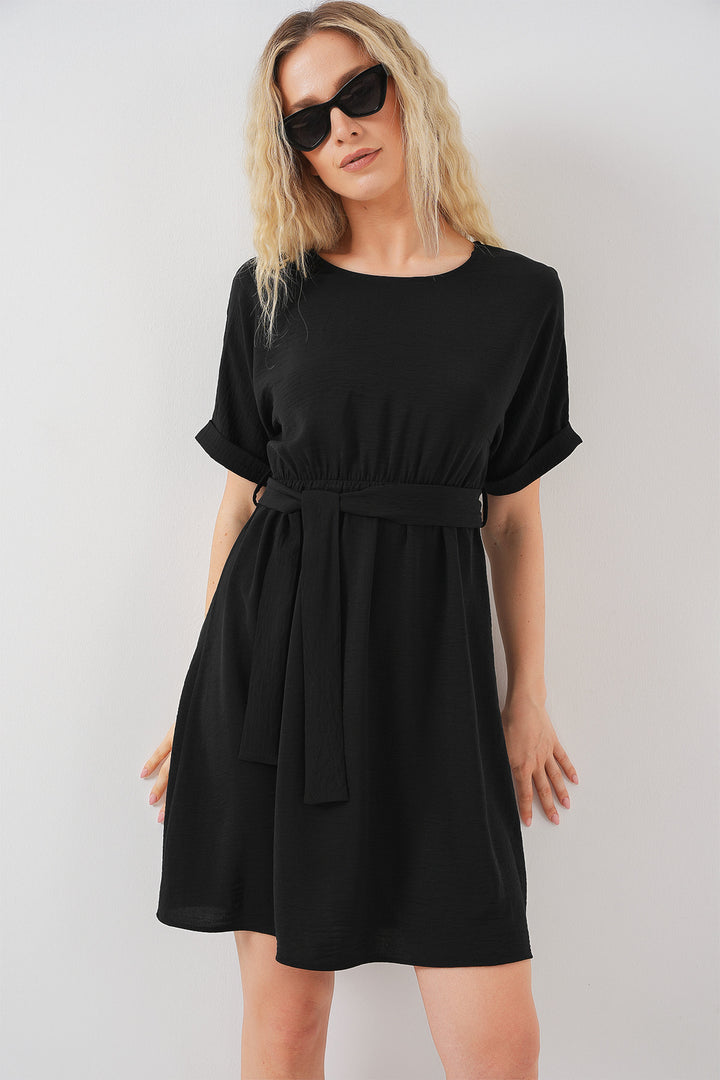 Bigdart Robe Ayrobin Femme à Manches Courtes 2572 - Noir