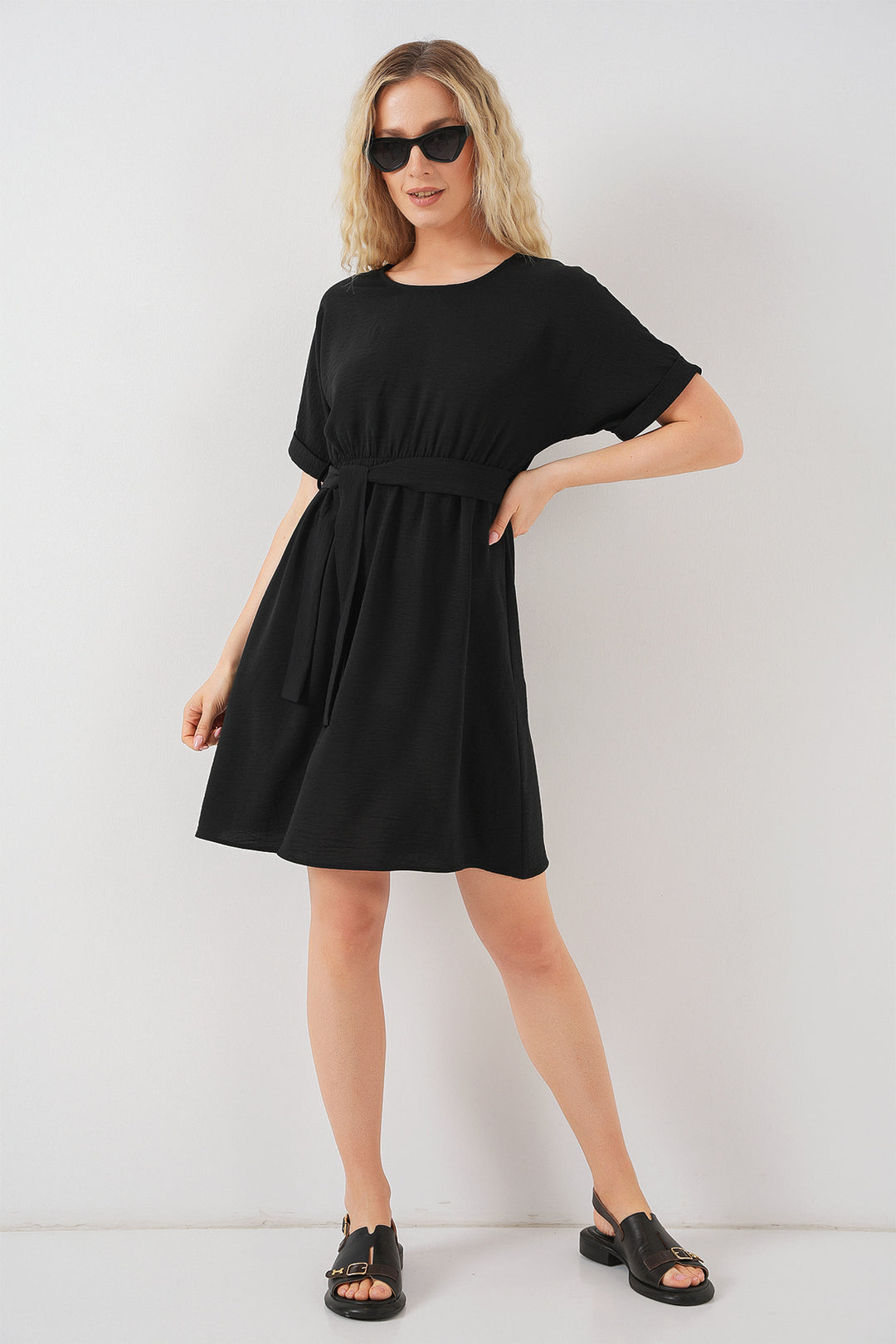 Bigdart Robe Ayrobin Femme à Manches Courtes 2572 - Noir