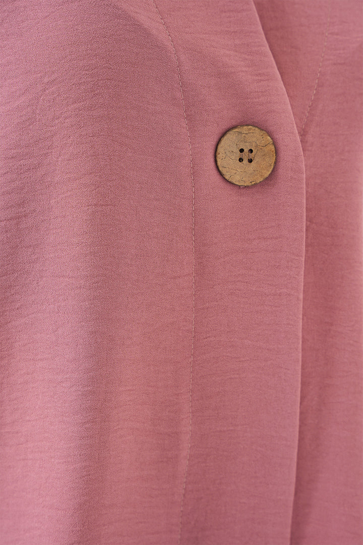 Bigdart Kimono oversize à manches courtes pour femme 5969 - Rose poudré