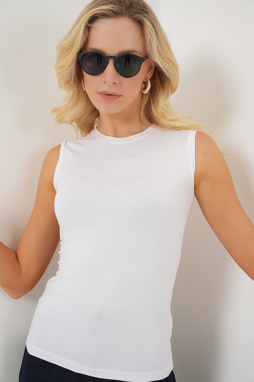Bigdart Body sans manches femme 4347 - Blanc