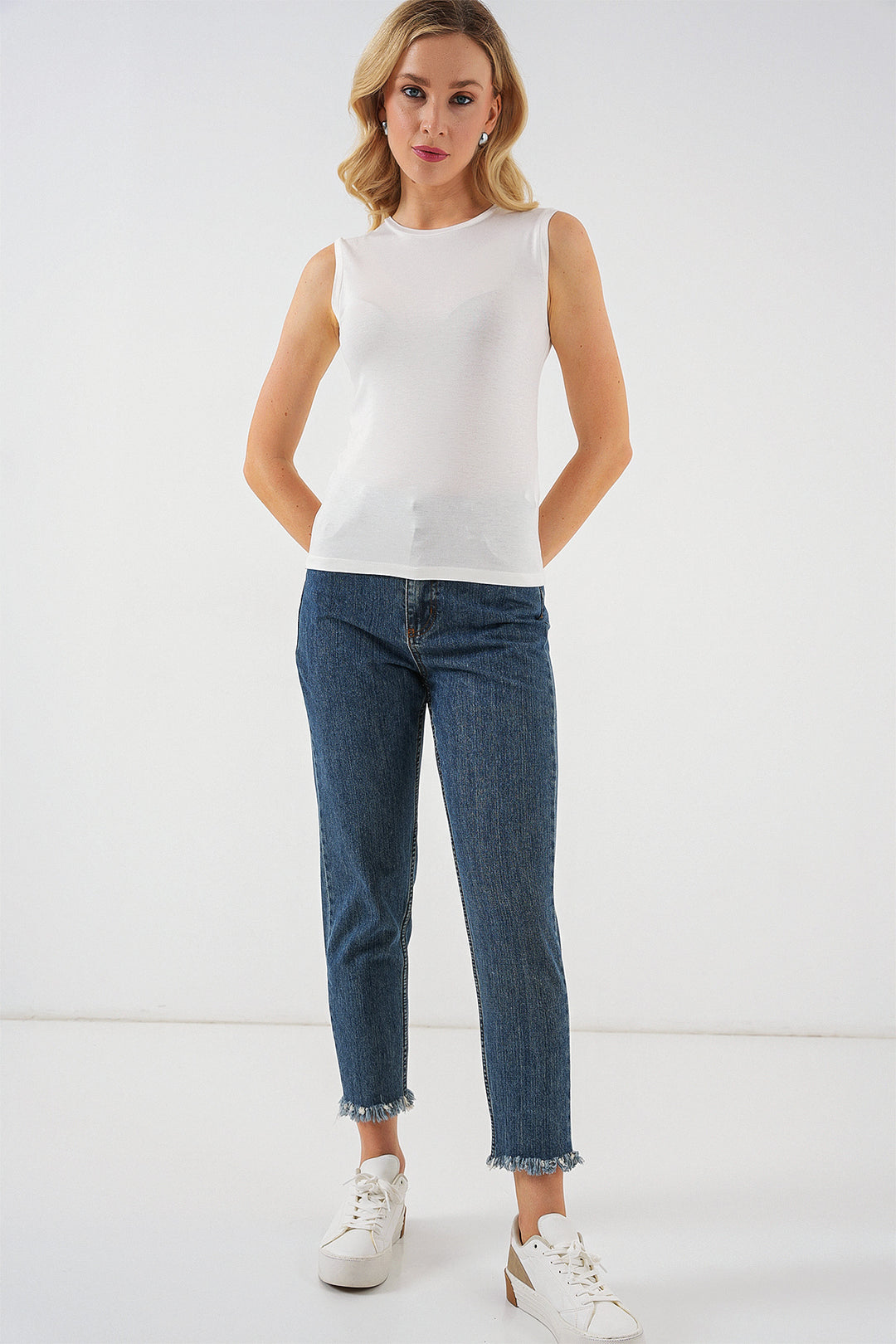 Bigdart Body sans manches femme 4347 - Écru